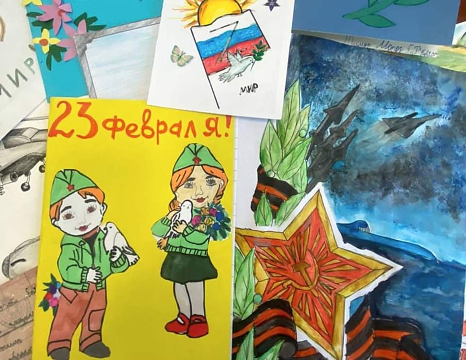Воспитанники школы «Самбо-70» приняли участие во Всероссийской акции «Письмо защитнику Отечества».